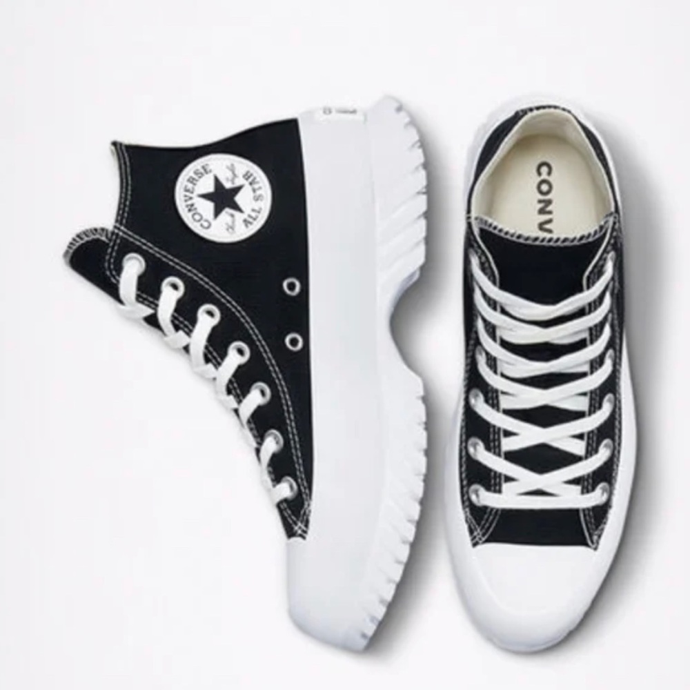 Converse chuck Tylor black all star luggage 2.0 high top‎ sneakers size 7.5